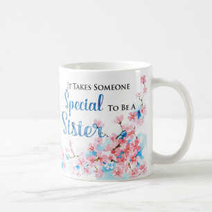 Tasse de cadeau d'anniversaire de soeur