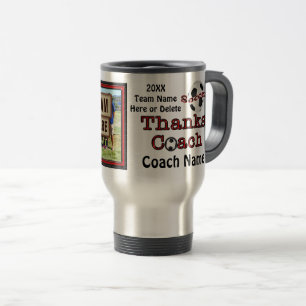 Tasse de cadeaux d'entraîneur du votre football de