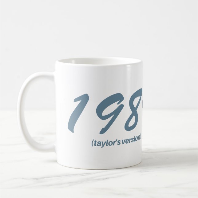 tasse de café 1989 - bienvenue à l'ère esthétique  (Gauche)