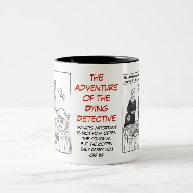 Tasse de café à deux tons de la série DYIN de (Centre)