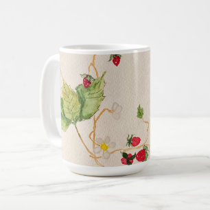 tasse de café à la fraise