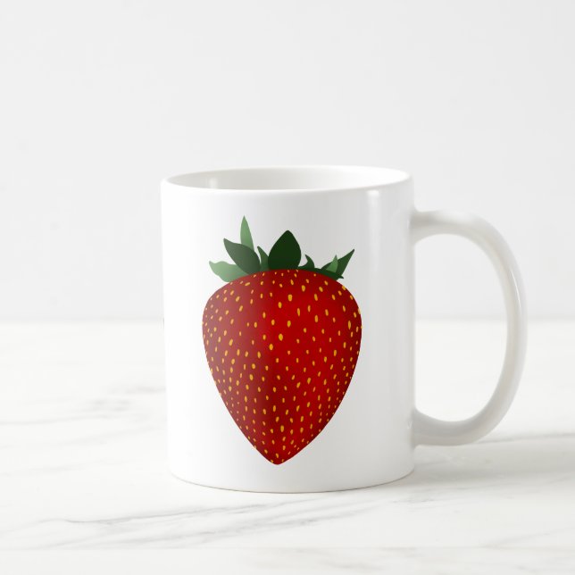 tasse de café à la fraise (Droite)