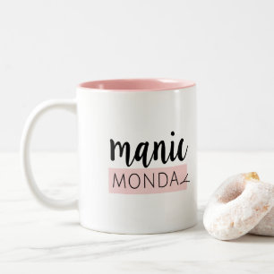 Tasse de café à la mode MANIAQUE de maman de