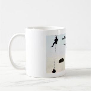 Tasse de café aéroportée