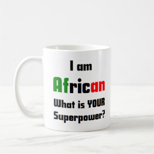tasse de café africaine
