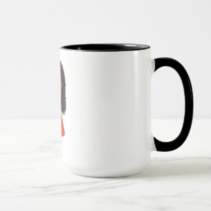 Tasse de café africaine de fille