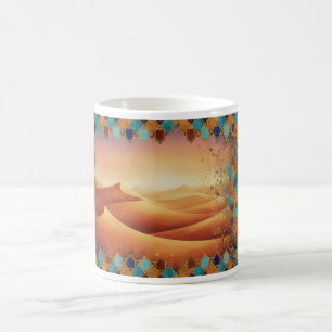 Tasse de café Art marocain Sahara