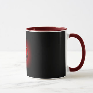 Tasse de café athée de symbole