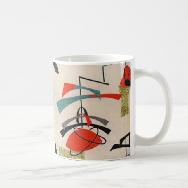Tasse de café atomique moderne de tissu de la (Droite)