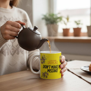 Tasse de café avec citation de motivation pour la
