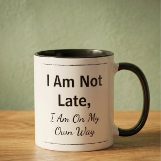 Tasse de café avec citation motivante