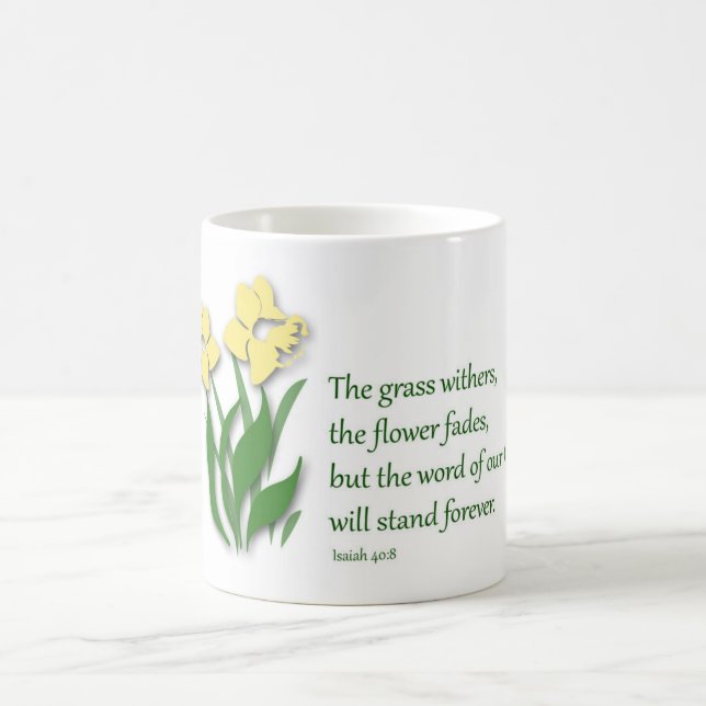 Tasse de café avec la conception chrétienne - 40:8 (Centre)