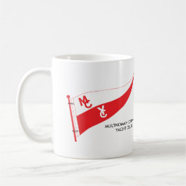 Tasse de café avec le double burgee
