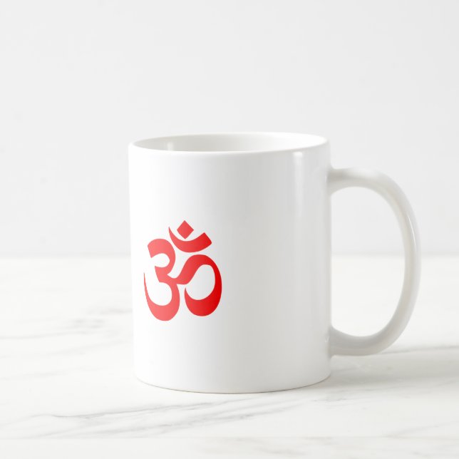 Tasse de café avec le symbole de l'OM (Droite)