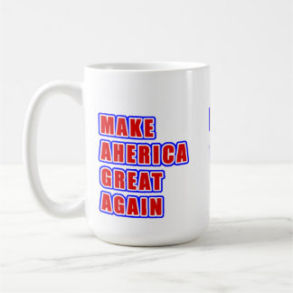 Tasse de café avec l'image de Trump "COMBATTRE LA 
