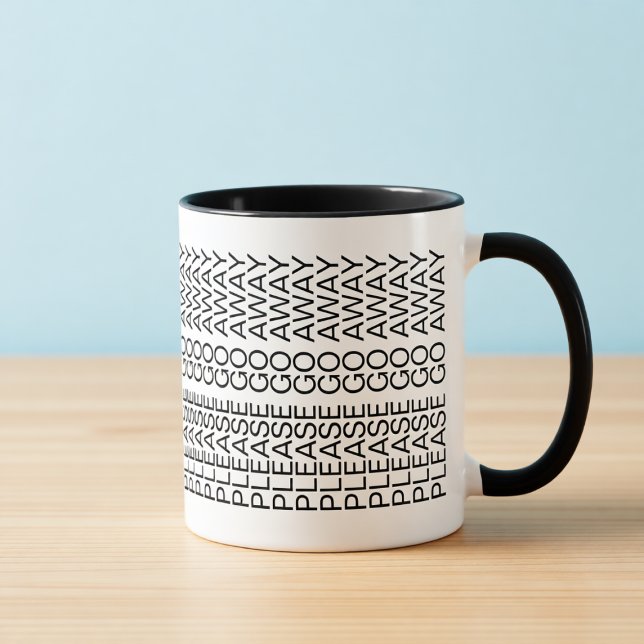 Tasse de café avec message caché pour introverti ' (Créateur téléchargé)