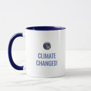 Tasse de café avec message de sensibilisation au c