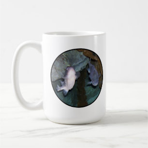 Tasse de café avec photo de poisson Yin Yang