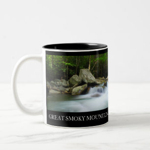 Tasse de café bilatérale Great Smoky Mountains
