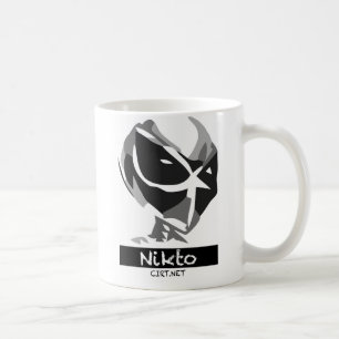 Tasse de café blanc de Nikto