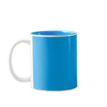 Tasse de café bleue de Frenchie