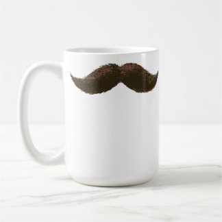 Tasse de café Brown de moustache