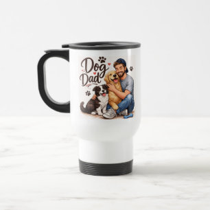Tasse de café Cadeau pour Papa de Chien – Cadeau p