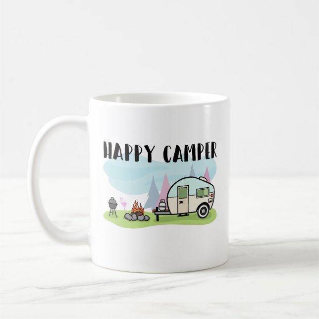 Tasse de café campante de Glamping de profondément (Gauche)