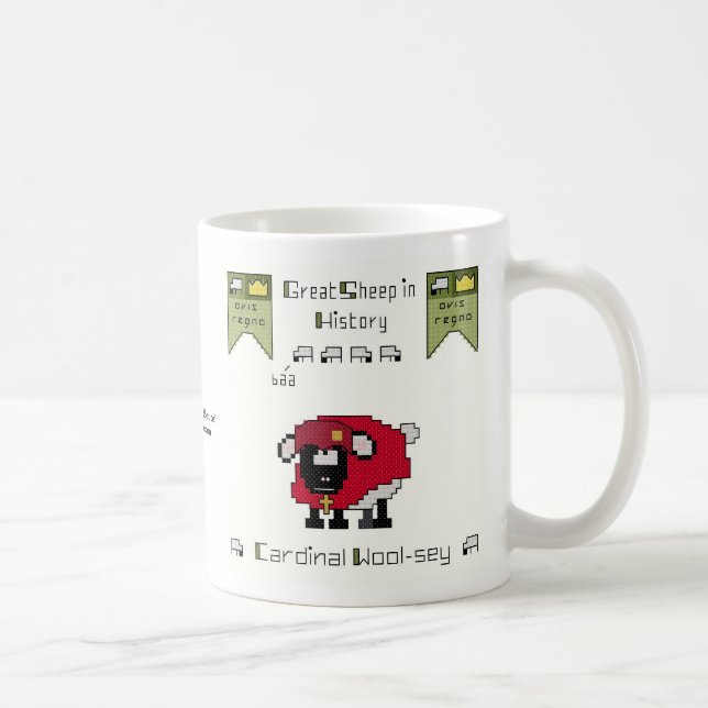 Tasse de café cardinale de Laine-sey (Droite)