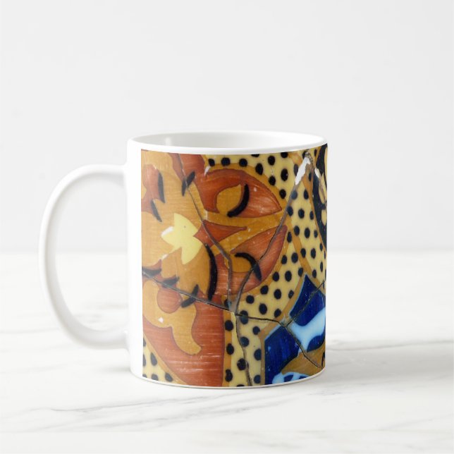 Tasse de café carrelée (Gauche)