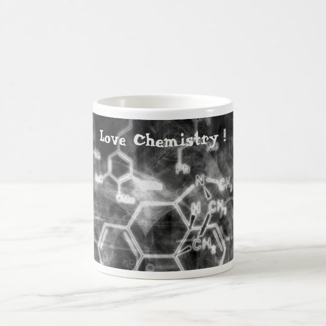 Tasse de café - chimie d'amour (Centre)