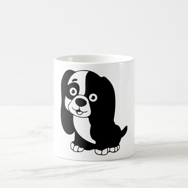 Tasse de café chiot (Centre)