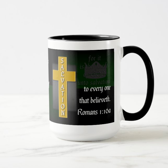 Tasse de café chrétienne non honteuse de vers de (Droite)