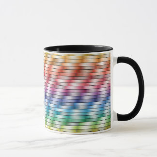 Tasse de café colorée de motif