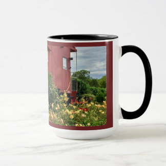 Tasse de café commémorative du jardin 15oz de