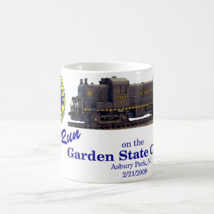 Tasse de café courue "par bout"