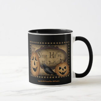 Tasse de café creuse somnolente primitive