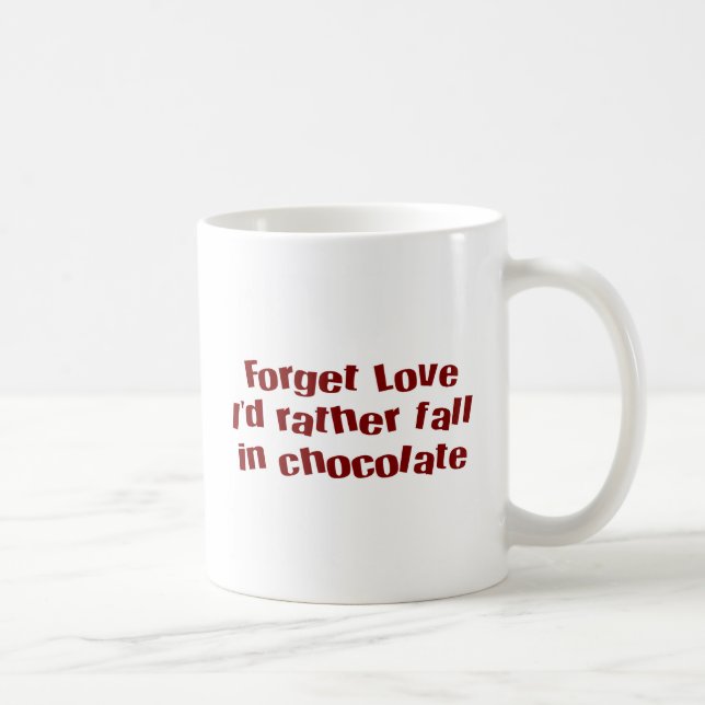 Tasse de café d'accro du chocolat (Droite)