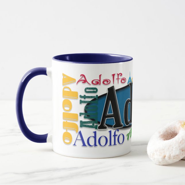 Tasse de café d'Adolfo (Avec donut)