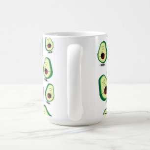 Tasse de café d'amour d'avocat