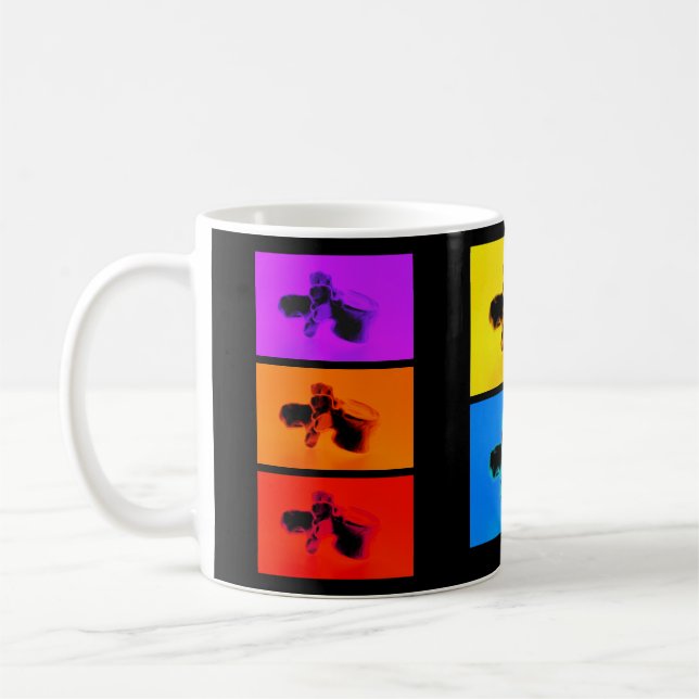 Tasse de café d'amusement de la tasse de café de (Gauche)