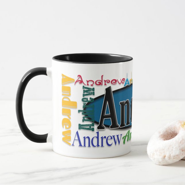 Tasse de café d'Andrew (Avec donut)
