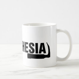 Tasse de café d'anesthésie première
