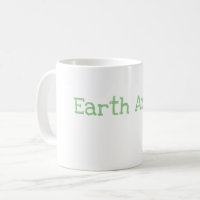 Tasse de café d'ange de la terre