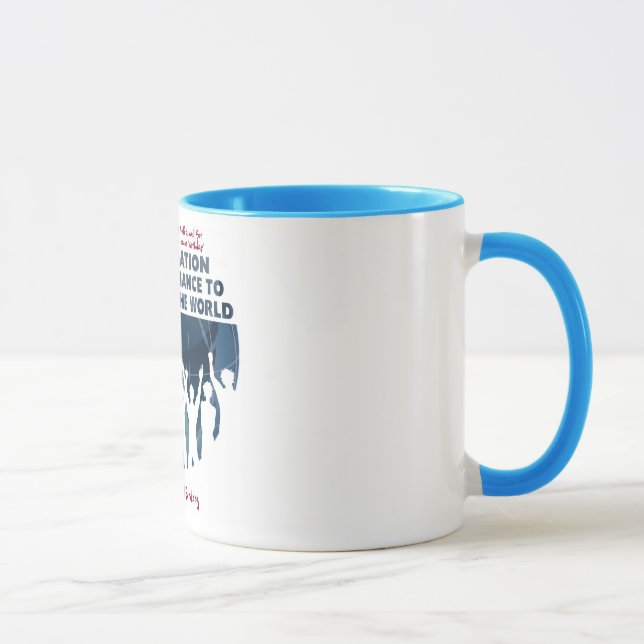Tasse de café d'anniversaire d'AWF Bono (Droite)