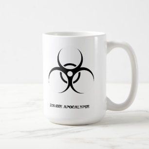 Tasse de café d'apocalypse de zombi