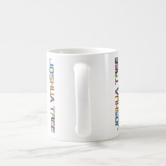 Tasse de café d'arbre de Joshua rétro