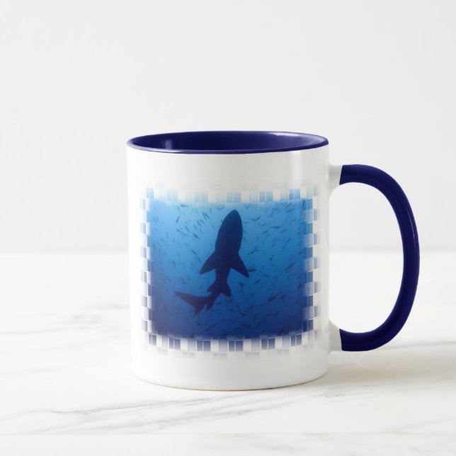 Tasse de café d'attaque de requin (Droite)