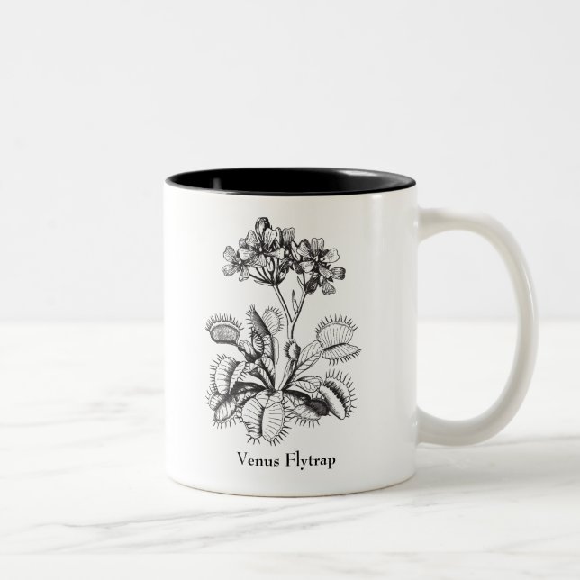 Tasse de café d'attrape-mouche de Vénus (Droit)