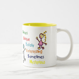 Tasse de café d'autisme